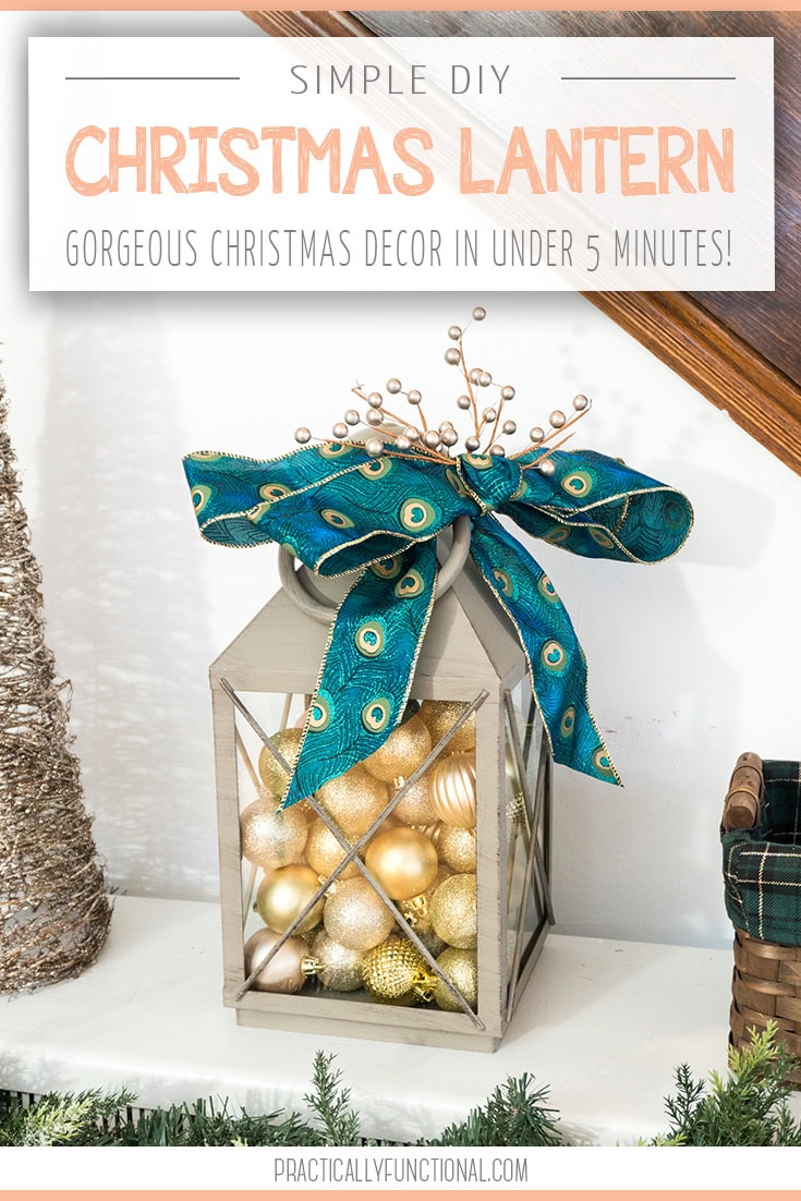 Christmas sales lantern ideas